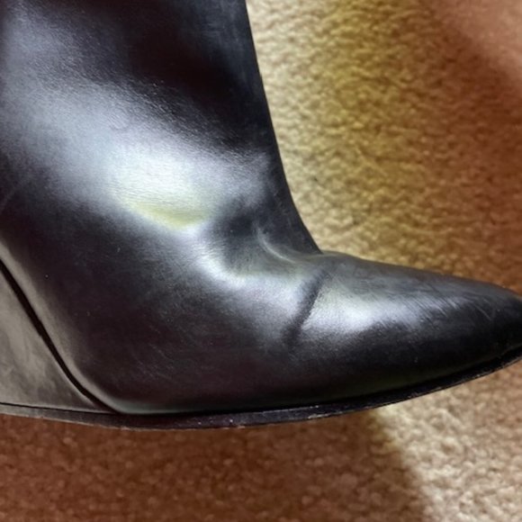 STEPHANE KELIAN Paris Black Wedge Booties – FR36 – US 6 - Picture 8 of 13